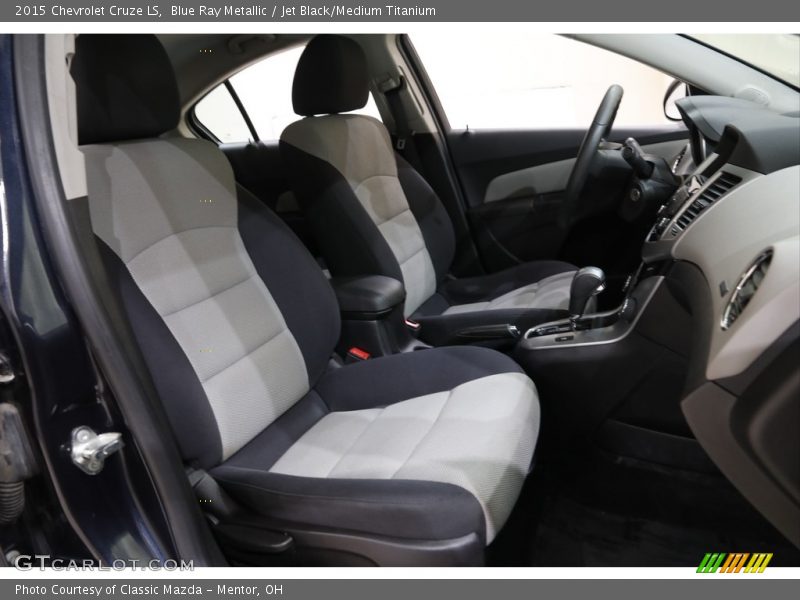 Blue Ray Metallic / Jet Black/Medium Titanium 2015 Chevrolet Cruze LS