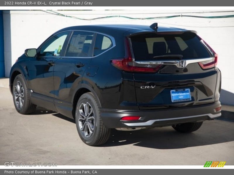 Crystal Black Pearl / Gray 2022 Honda CR-V EX-L
