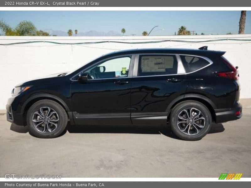 Crystal Black Pearl / Gray 2022 Honda CR-V EX-L