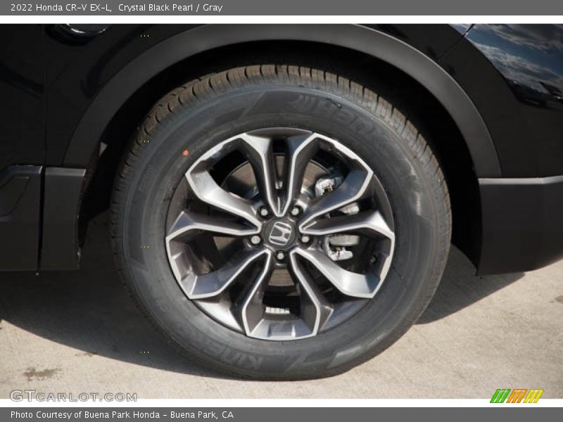 Crystal Black Pearl / Gray 2022 Honda CR-V EX-L