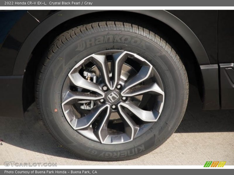 Crystal Black Pearl / Gray 2022 Honda CR-V EX-L