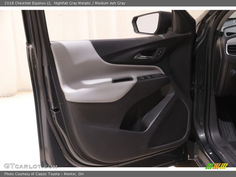 Nightfall Gray Metallic / Medium Ash Gray 2018 Chevrolet Equinox LS