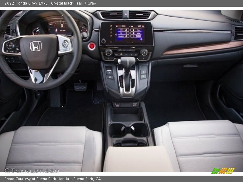 Crystal Black Pearl / Gray 2022 Honda CR-V EX-L