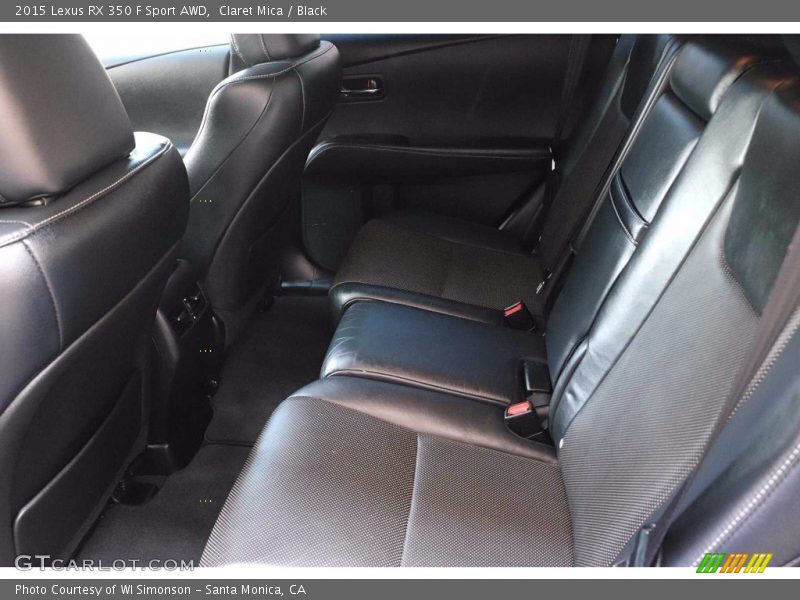 Claret Mica / Black 2015 Lexus RX 350 F Sport AWD