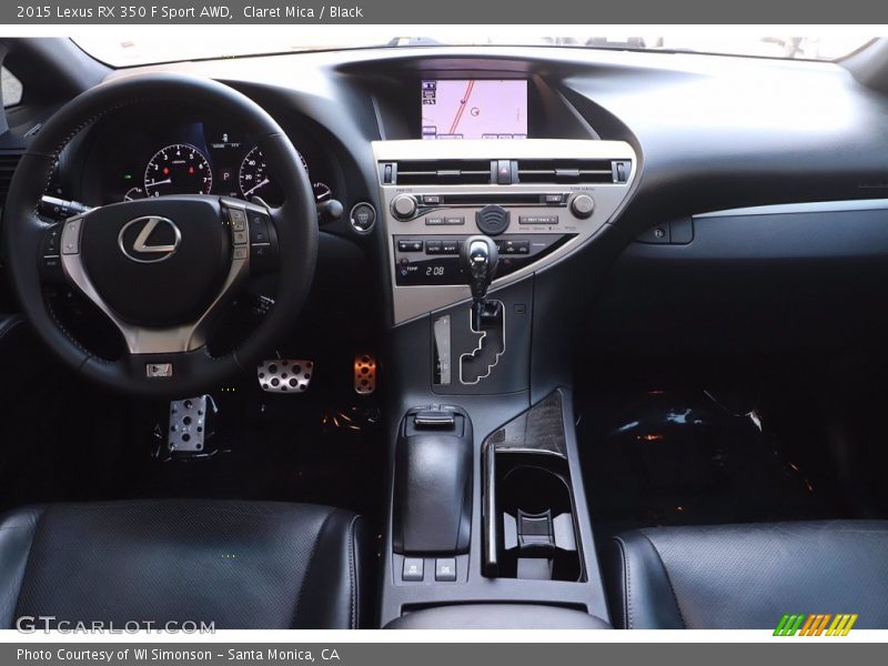 Claret Mica / Black 2015 Lexus RX 350 F Sport AWD