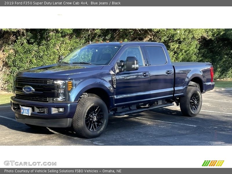 Blue Jeans / Black 2019 Ford F350 Super Duty Lariat Crew Cab 4x4