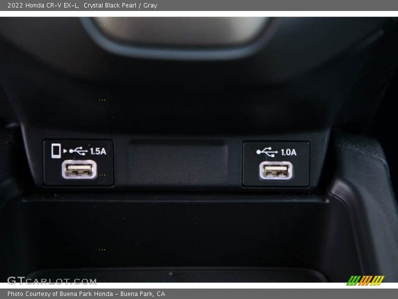 Crystal Black Pearl / Gray 2022 Honda CR-V EX-L