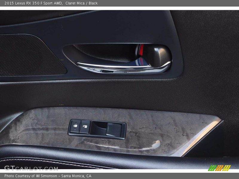Claret Mica / Black 2015 Lexus RX 350 F Sport AWD