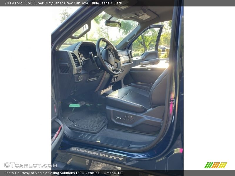 Blue Jeans / Black 2019 Ford F350 Super Duty Lariat Crew Cab 4x4