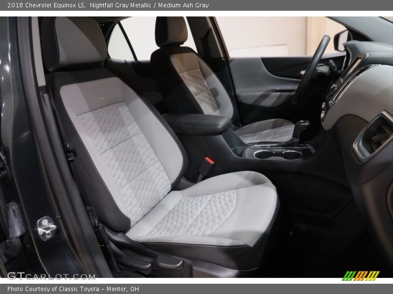 Nightfall Gray Metallic / Medium Ash Gray 2018 Chevrolet Equinox LS