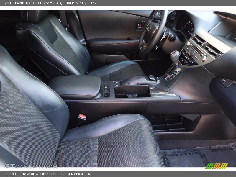 Claret Mica / Black 2015 Lexus RX 350 F Sport AWD