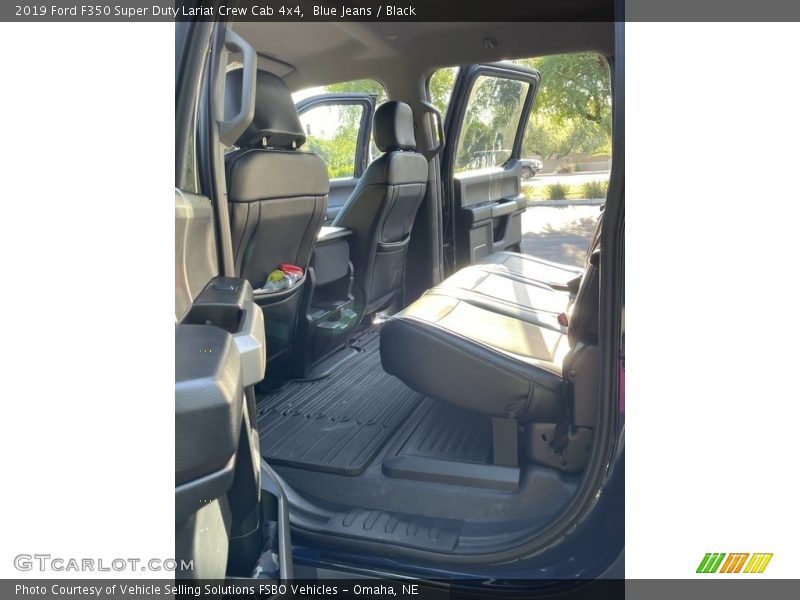 Blue Jeans / Black 2019 Ford F350 Super Duty Lariat Crew Cab 4x4