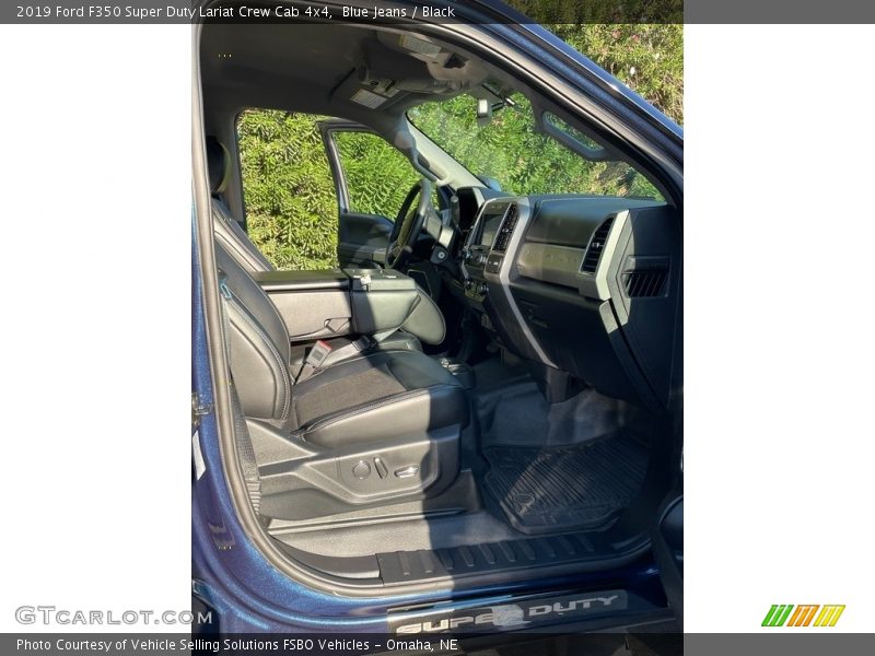 Blue Jeans / Black 2019 Ford F350 Super Duty Lariat Crew Cab 4x4