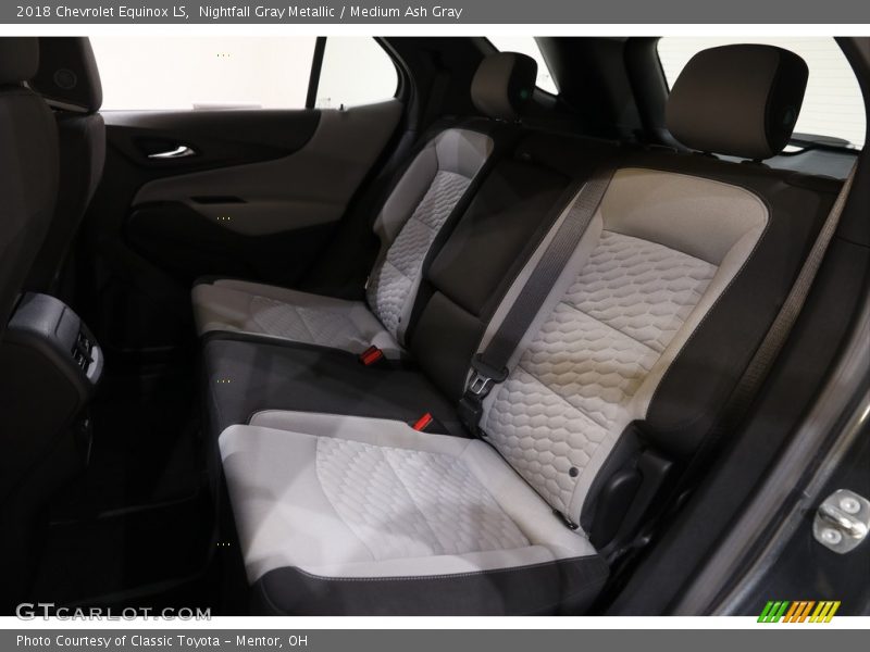 Nightfall Gray Metallic / Medium Ash Gray 2018 Chevrolet Equinox LS