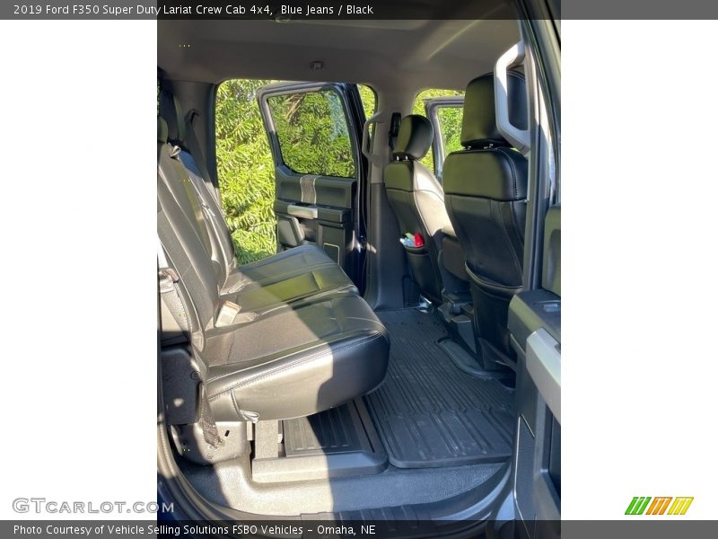 Blue Jeans / Black 2019 Ford F350 Super Duty Lariat Crew Cab 4x4