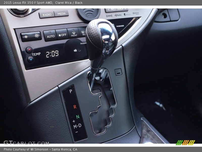 Claret Mica / Black 2015 Lexus RX 350 F Sport AWD