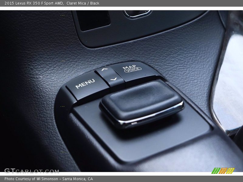 Claret Mica / Black 2015 Lexus RX 350 F Sport AWD