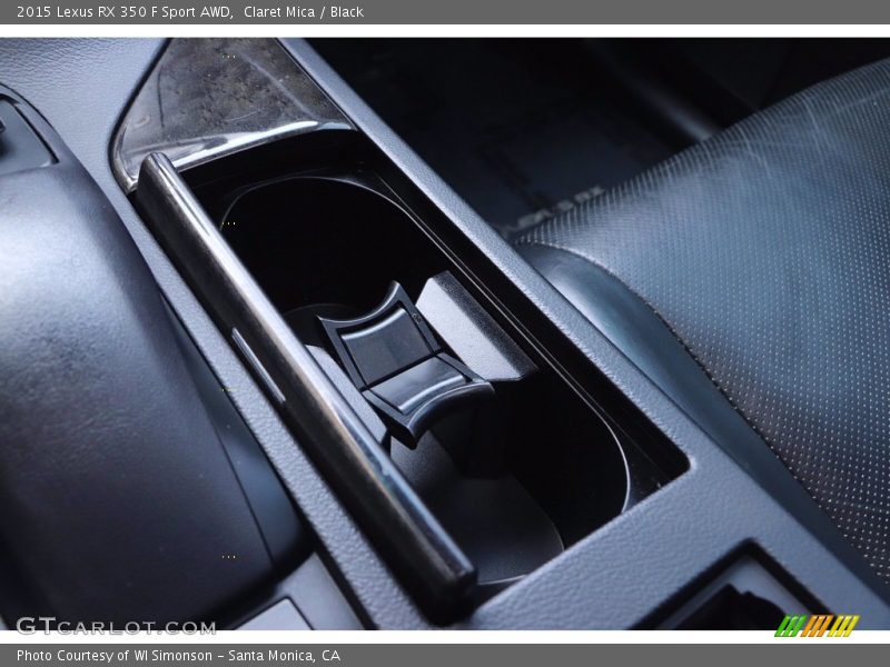 Claret Mica / Black 2015 Lexus RX 350 F Sport AWD