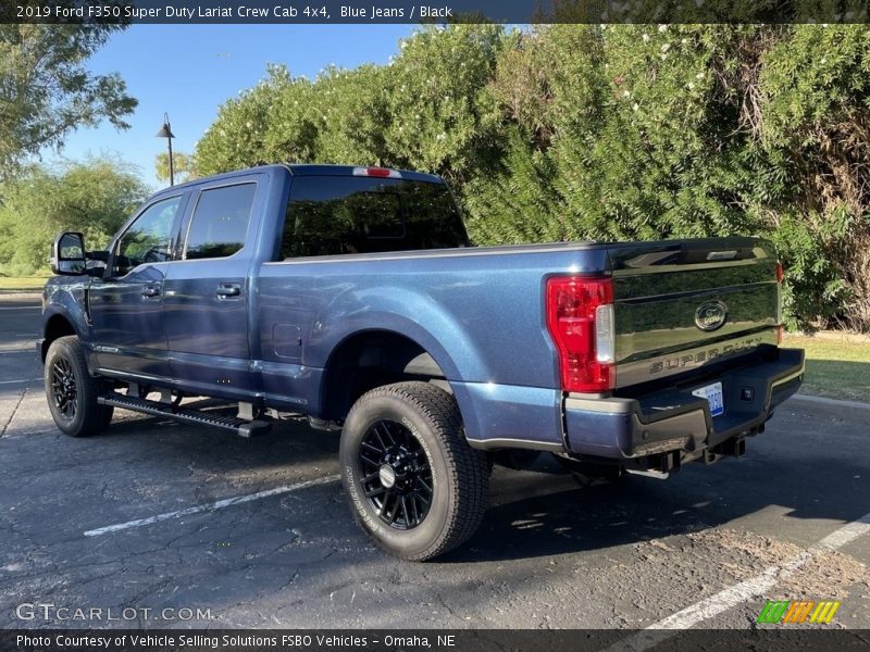 Blue Jeans / Black 2019 Ford F350 Super Duty Lariat Crew Cab 4x4