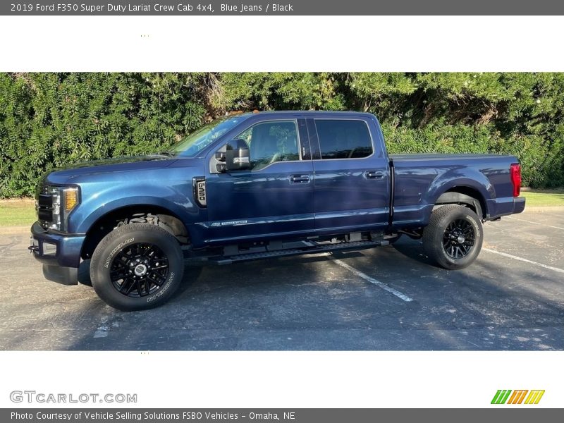 Blue Jeans / Black 2019 Ford F350 Super Duty Lariat Crew Cab 4x4