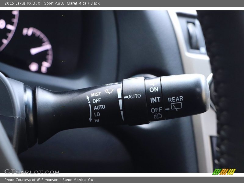 Claret Mica / Black 2015 Lexus RX 350 F Sport AWD