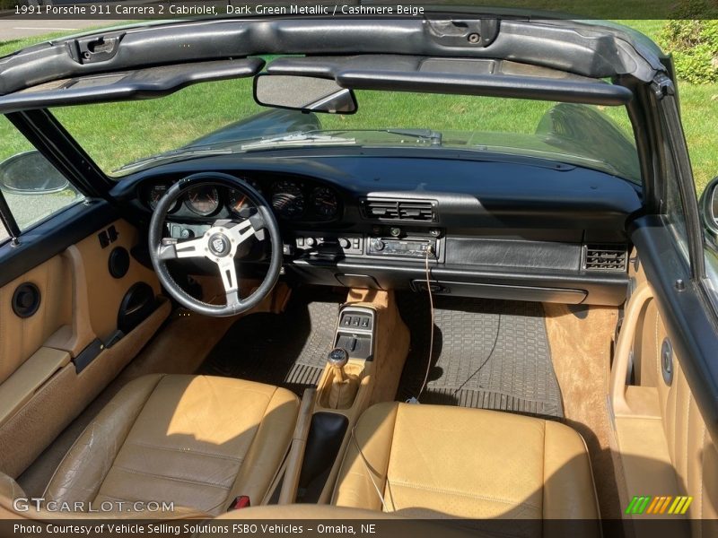  1991 911 Carrera 2 Cabriolet Cashmere Beige Interior