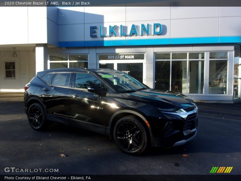 Black / Jet Black 2020 Chevrolet Blazer LT AWD