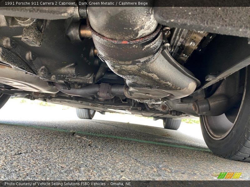 Undercarriage of 1991 911 Carrera 2 Cabriolet