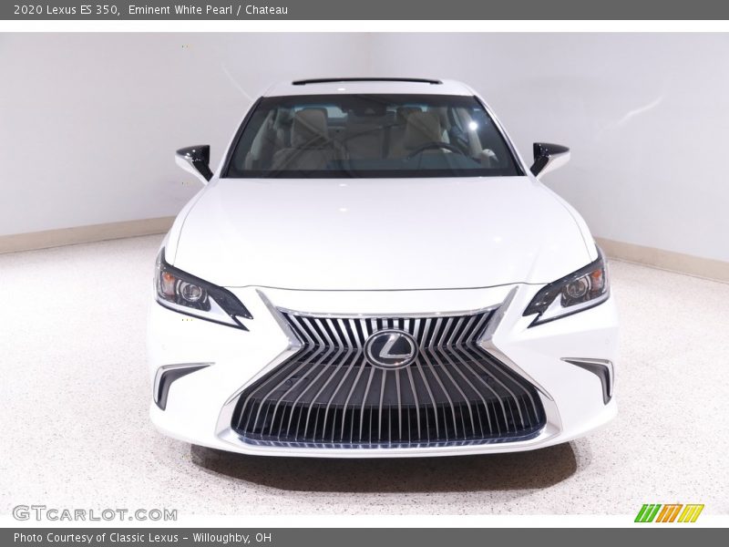 Eminent White Pearl / Chateau 2020 Lexus ES 350