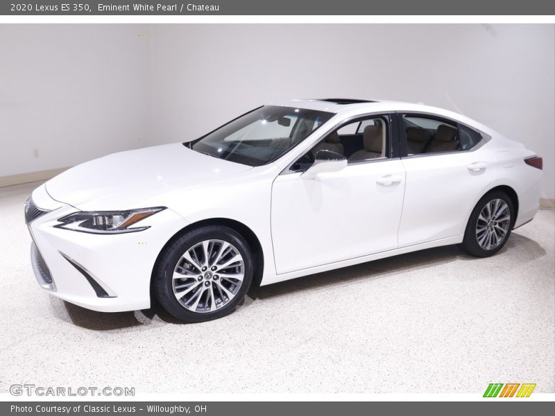 Eminent White Pearl / Chateau 2020 Lexus ES 350