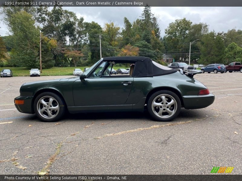  1991 911 Carrera 2 Cabriolet Dark Green Metallic