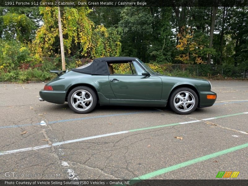  1991 911 Carrera 2 Cabriolet Dark Green Metallic