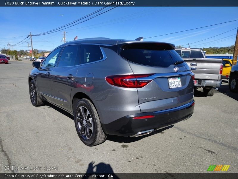 Quicksilver Metallic / Dark Galvinized/Ebony 2020 Buick Enclave Premium
