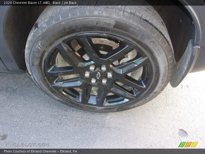 Black / Jet Black 2020 Chevrolet Blazer LT AWD