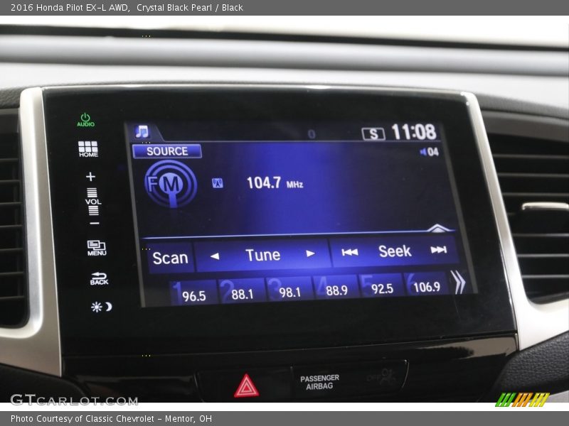 Audio System of 2016 Pilot EX-L AWD