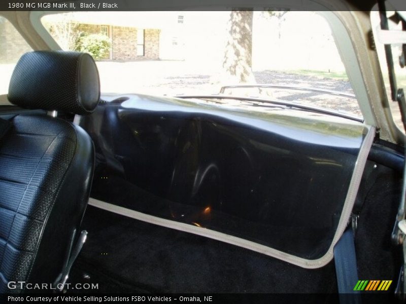 Black / Black 1980 MG MGB Mark III