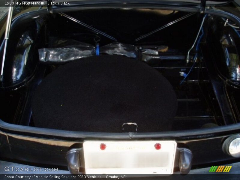 Black / Black 1980 MG MGB Mark III