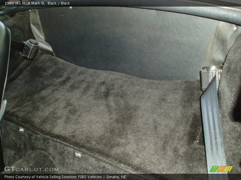 Black / Black 1980 MG MGB Mark III