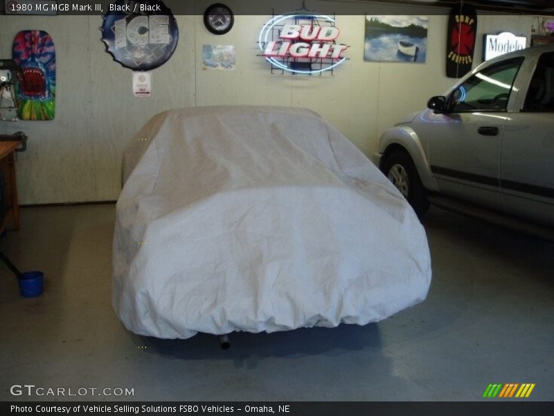 Black / Black 1980 MG MGB Mark III