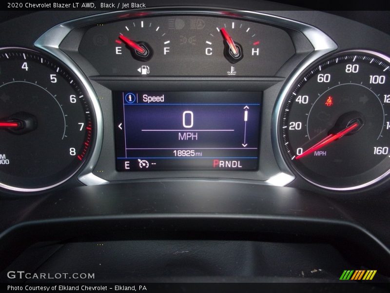 Black / Jet Black 2020 Chevrolet Blazer LT AWD