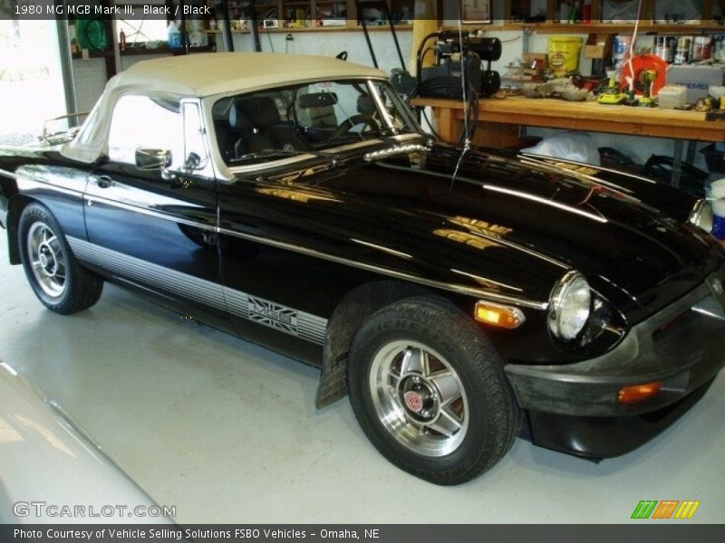 Front 3/4 View of 1980 MGB Mark III