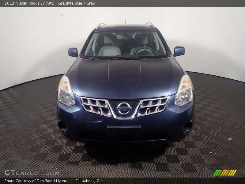 Graphite Blue / Gray 2013 Nissan Rogue SV AWD