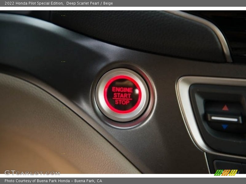 Deep Scarlet Pearl / Beige 2022 Honda Pilot Special Edition