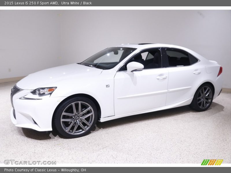 Ultra White / Black 2015 Lexus IS 250 F Sport AWD