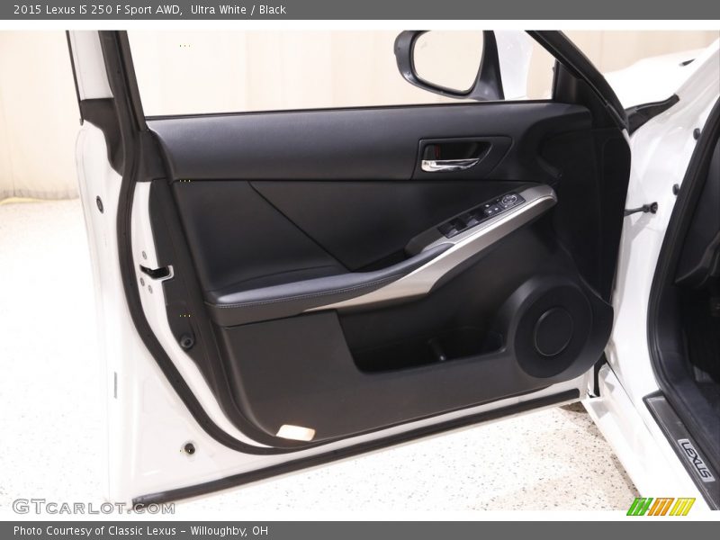 Ultra White / Black 2015 Lexus IS 250 F Sport AWD