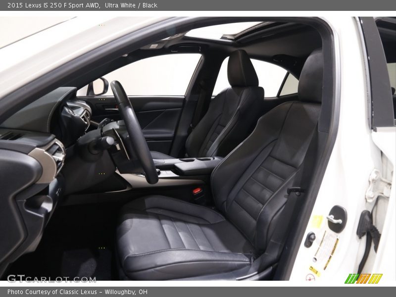 Ultra White / Black 2015 Lexus IS 250 F Sport AWD