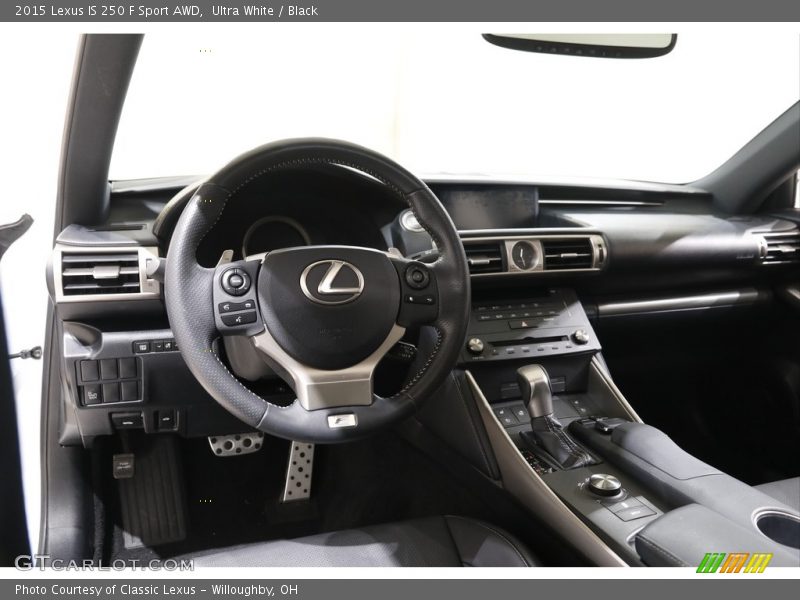 Ultra White / Black 2015 Lexus IS 250 F Sport AWD