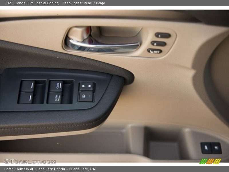 Deep Scarlet Pearl / Beige 2022 Honda Pilot Special Edition