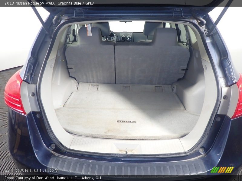 Graphite Blue / Gray 2013 Nissan Rogue SV AWD