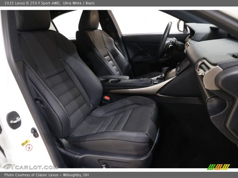 Ultra White / Black 2015 Lexus IS 250 F Sport AWD